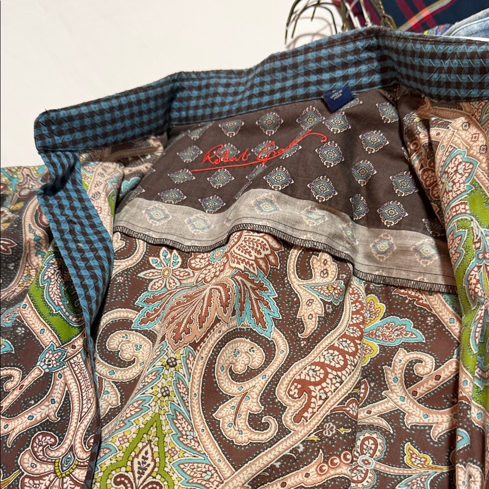 Robert Graham Multicolor Patterned Shirt - image 2